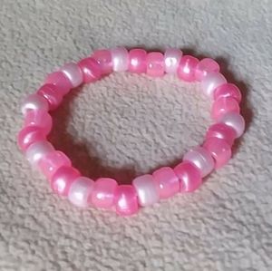 pink kandi bracelet